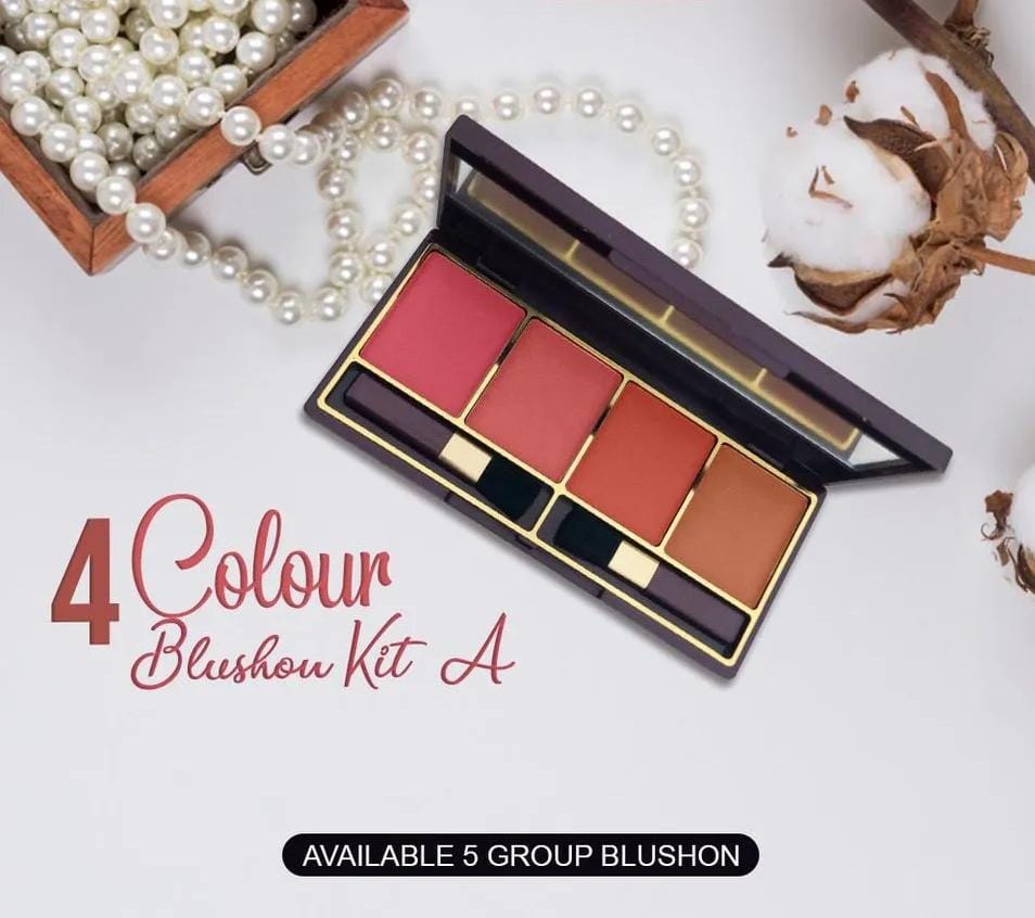 Glamorous Face 4 Color Blush Kit