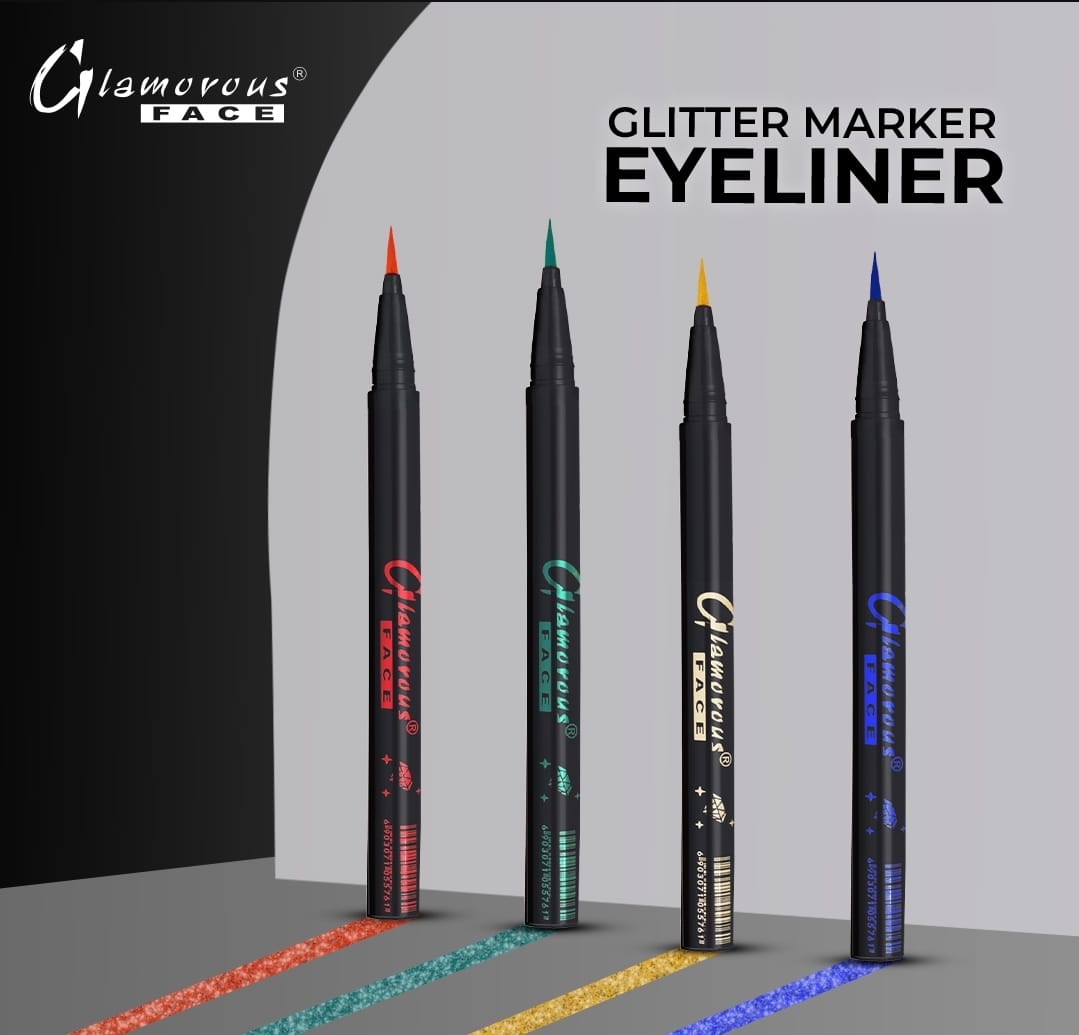 Glamorous Face Glitter Marker Eyeliner – Sparkling & Waterproof