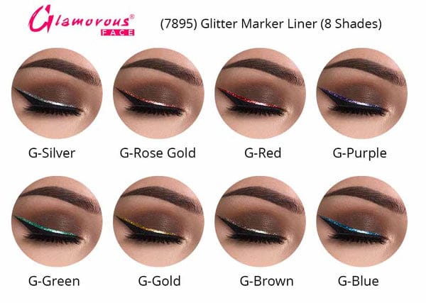 Glamorous Face Glitter Marker Eyeliner – Sparkling & Waterproof