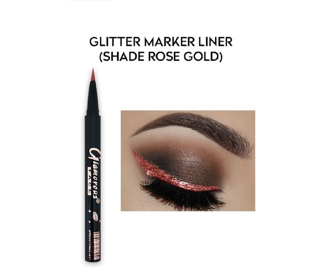 Glamorous Face Glitter Marker Eyeliner – Sparkling & Waterproof
