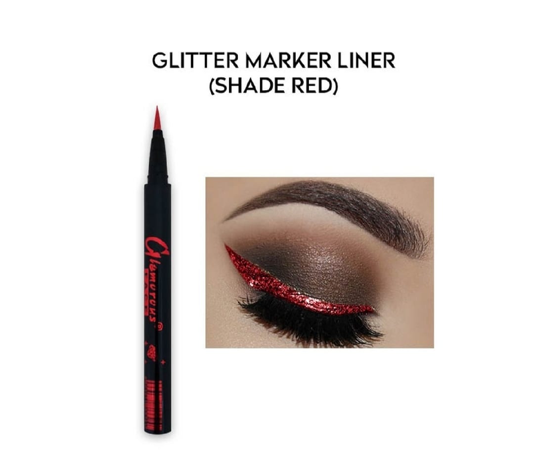 Glamorous Face Glitter Marker Eyeliner – Sparkling & Waterproof