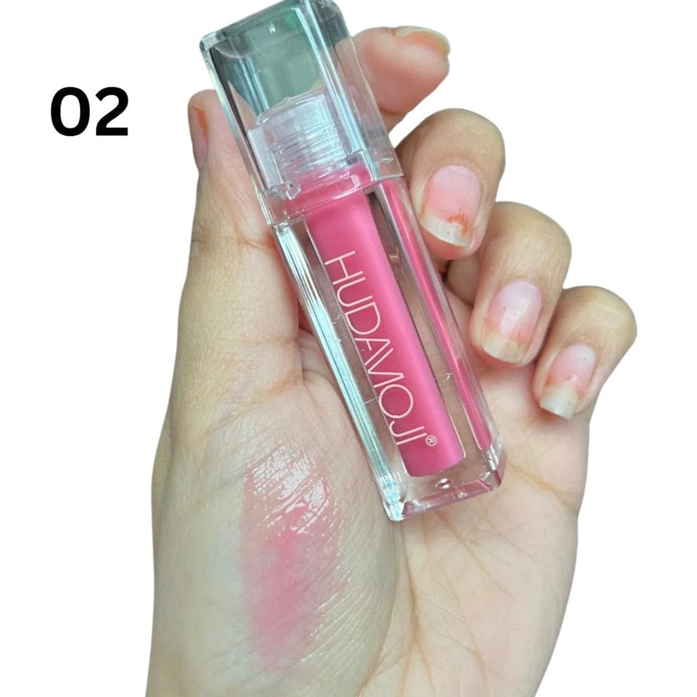 Huda Moji Lip Gloss – Shiny Finish & Color Boost