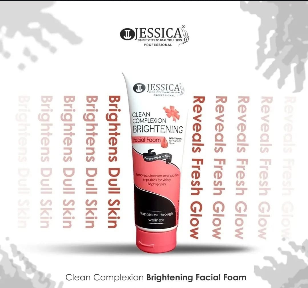 Jessica Brightening Facial Foam