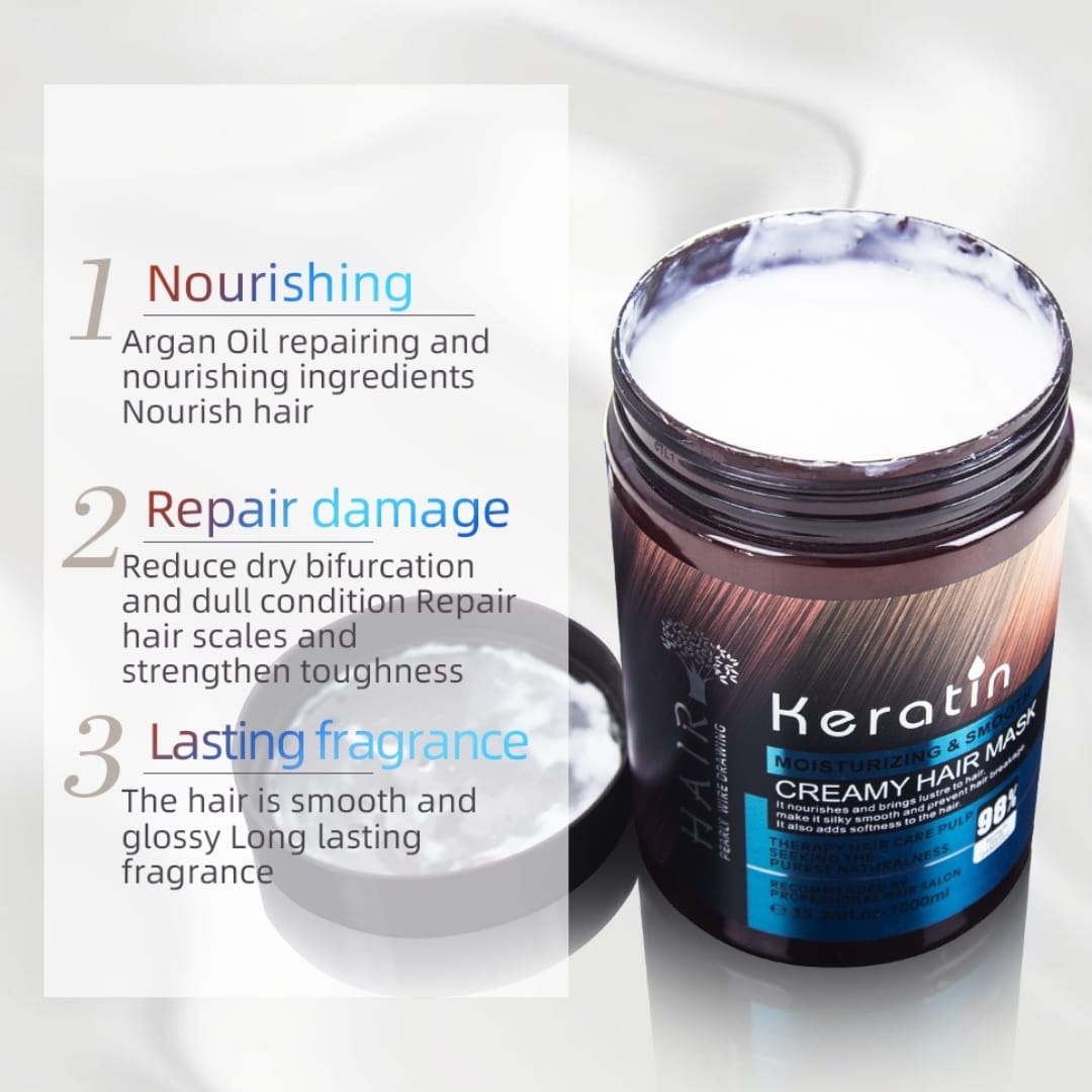 Keratin Moisturizing Creamy Hair Mask