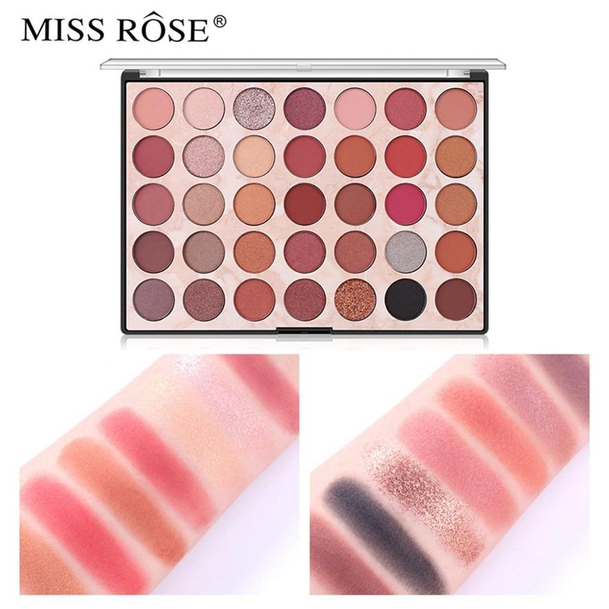 Miss Rose 35-Color Professional Eyeshadow Palette