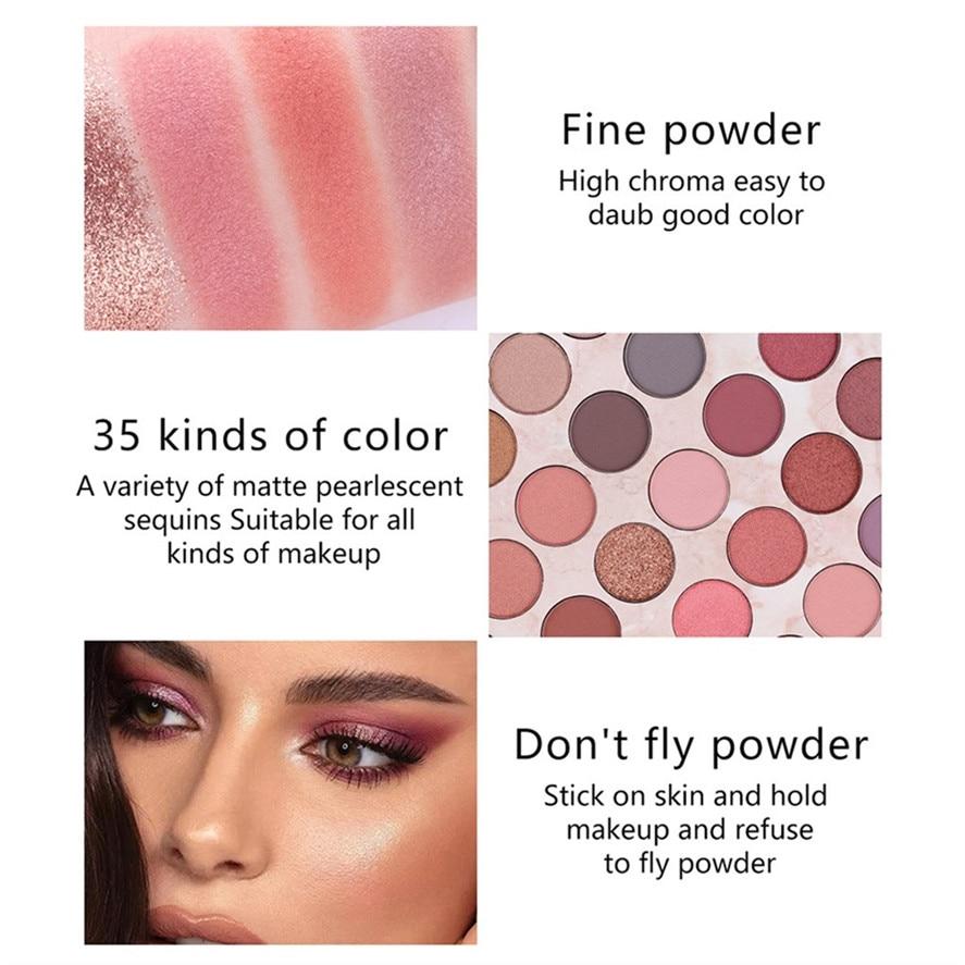 Miss Rose 35-Color Professional Eyeshadow Palette