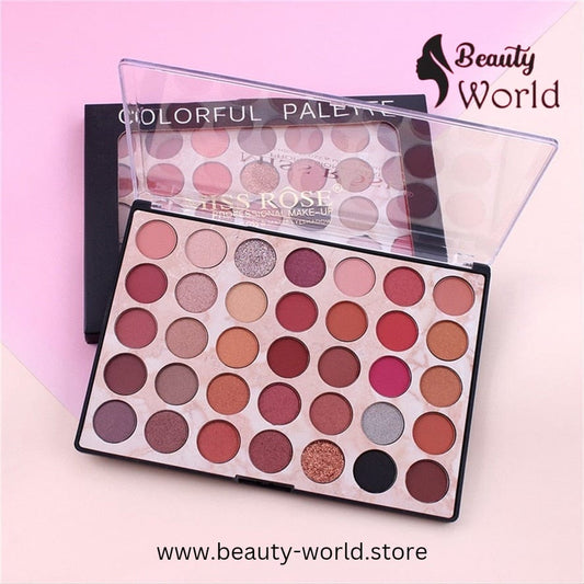 Miss Rose 35-Color Eyeshadow Palette