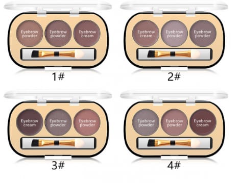 Miss Rose 3 Color Eyebrow Powder Palette