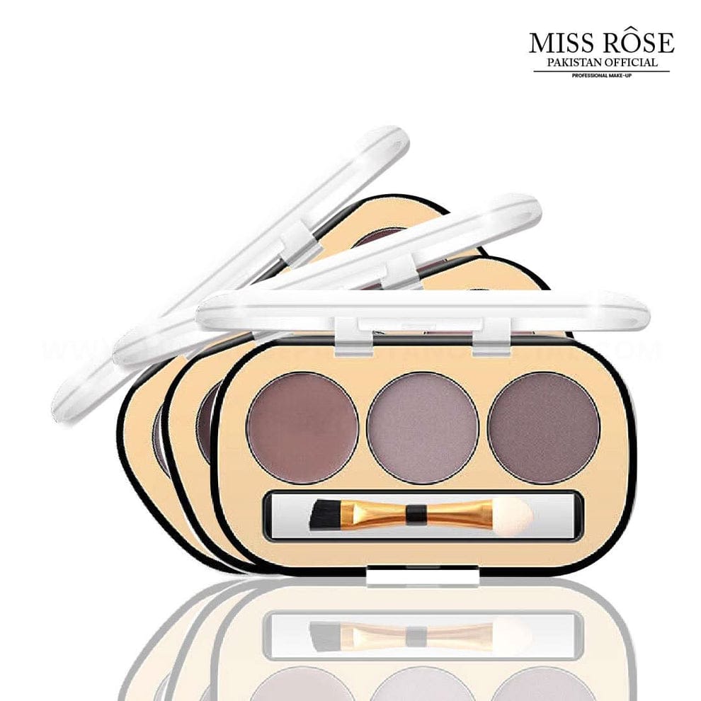 Miss Rose 3 Color Eyebrow Powder Palette