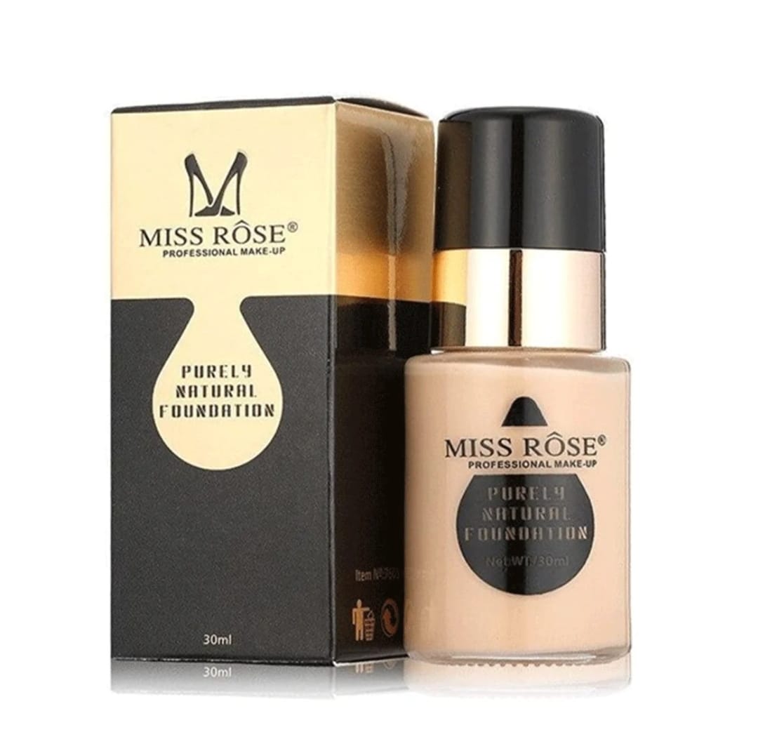 Miss Rose Pure Natural Foundation – Lightweight & Flawless Finish