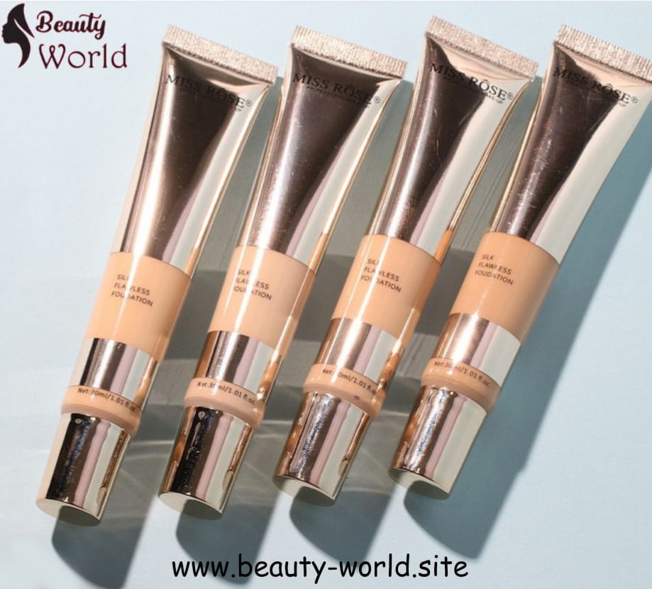 Miss Rose Silk Flawless Foundation – Smooth & Radiant Finish
