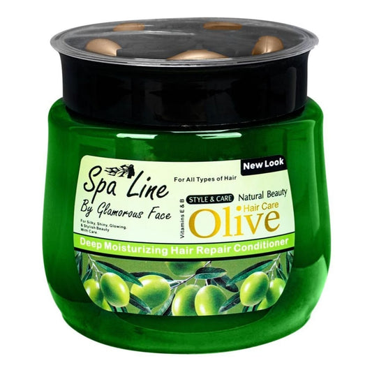 Spa Line Olive Hair Mask by Glamorous Face