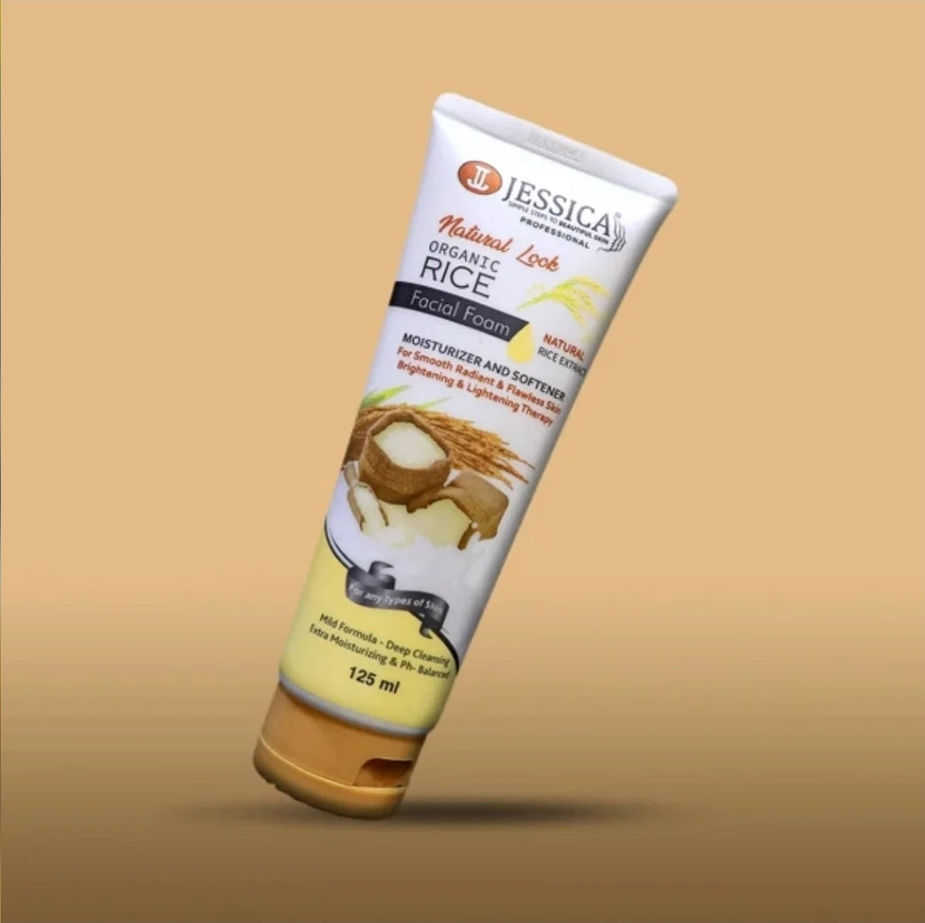 Jessica Rice Facial Foam - Moisturising and Softner