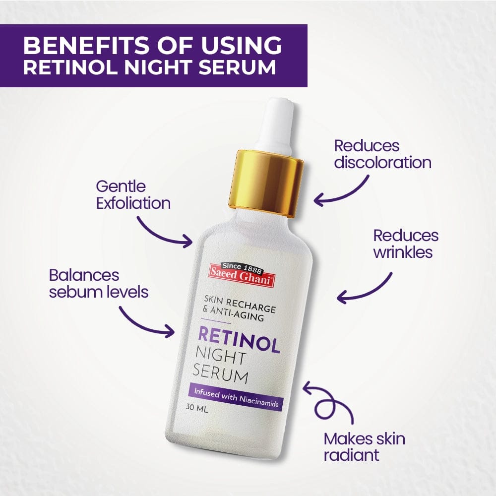 Saeed Ghani Retinol Night Serum