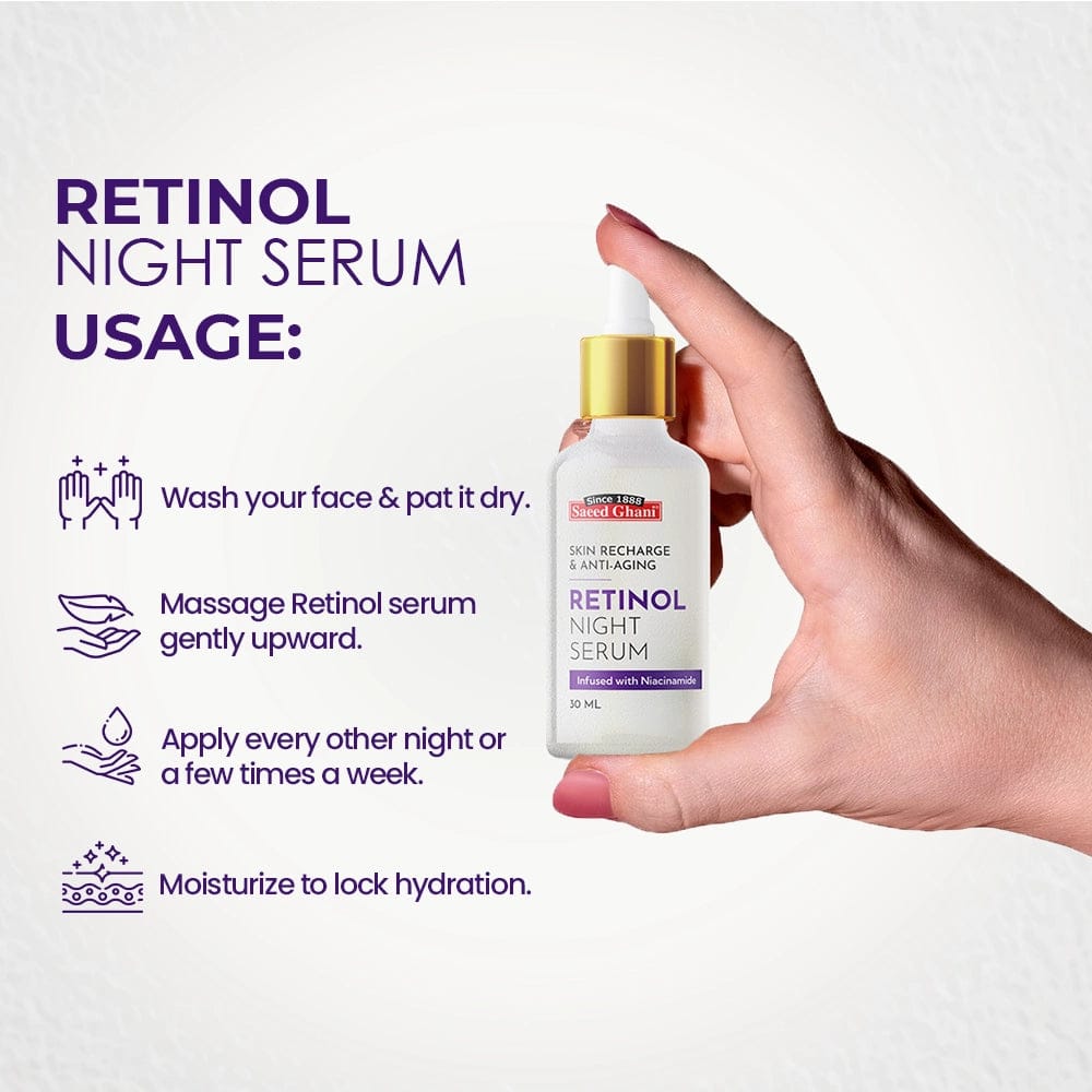 Saeed Ghani Retinol Night Serum