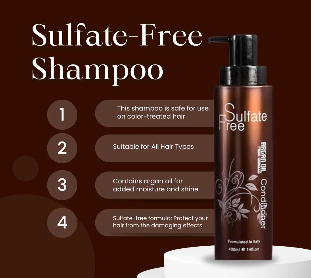 Argan Oil Sulfate-Free Shampoo
