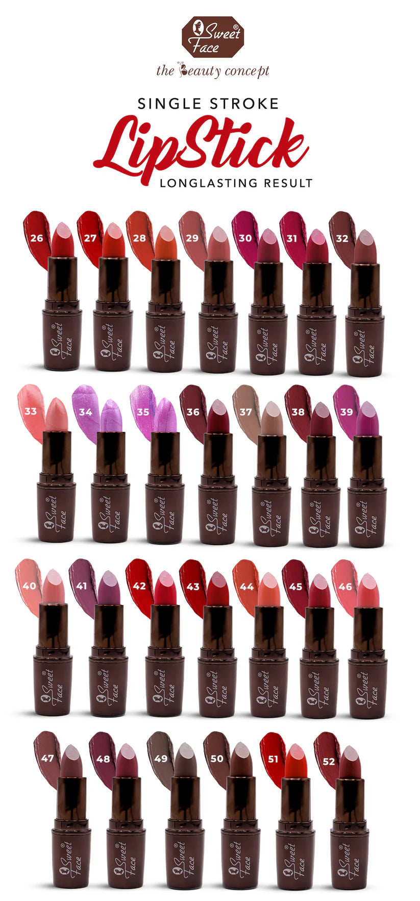 Sweet Face Matte Lipstick