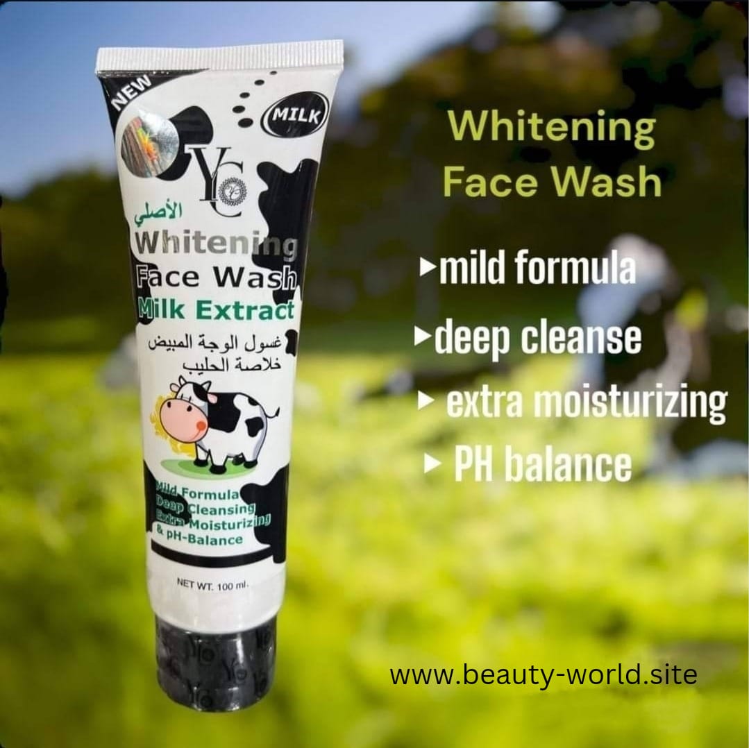 YC Whitening Milk Face Wash