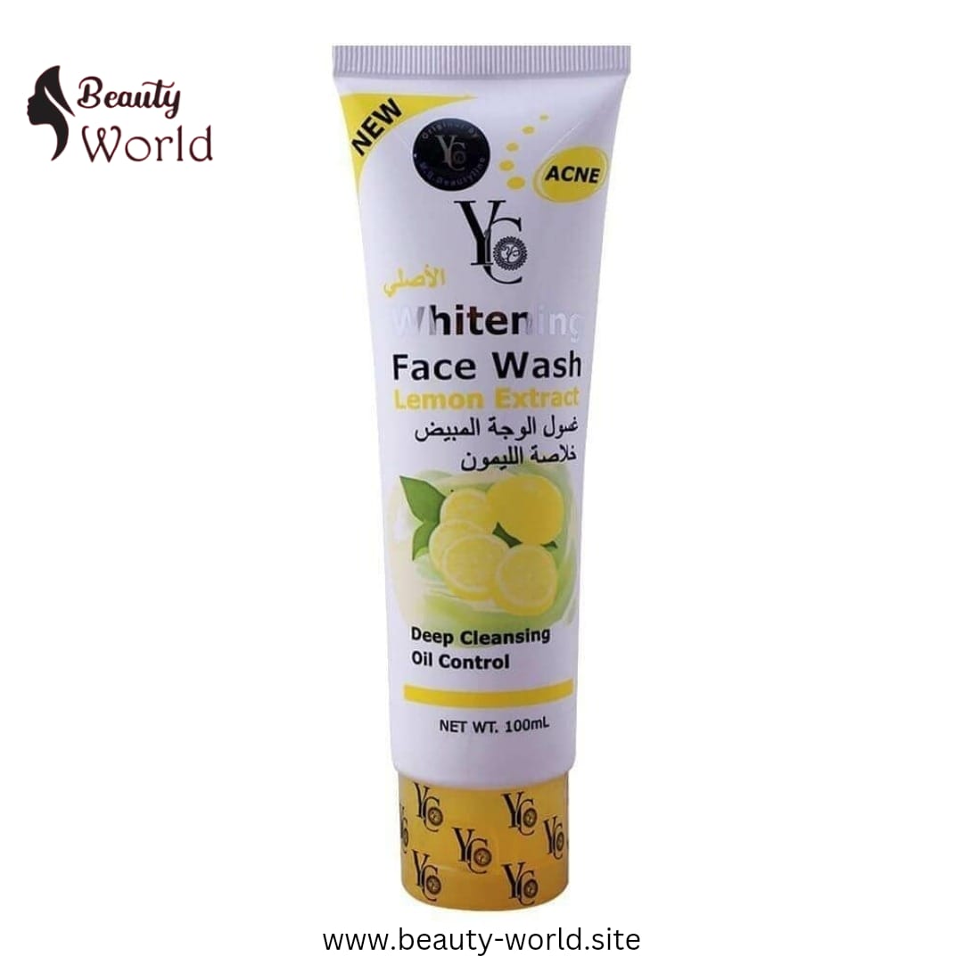 YC Whitening Face Wash with Lemon Extract