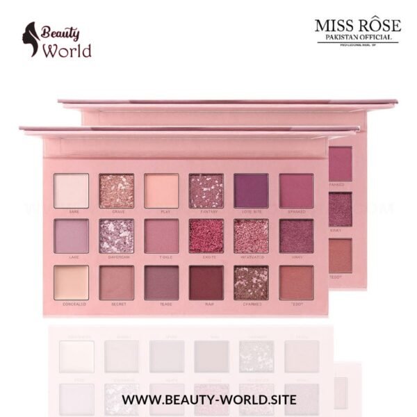 Miss Rose Nude Eyeshadow Kit – 18 Shades